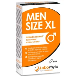 Men Size XL Puissance Sexuelle - 60 Gélules