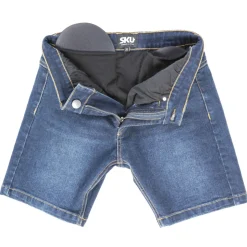Mini Short Jeans Original Super Push-Up Bleu Marine