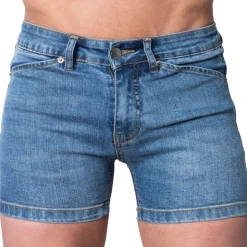 Mini Short Jeans Original Super Push-Up Bleu Indigo