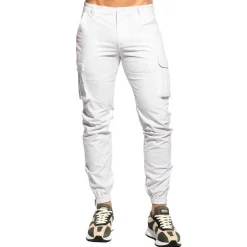 Pantalon Cargo Blanc