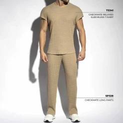 Pantalon Checkmate Beige