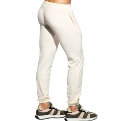 Pantalon Coton Eponge Ivoire