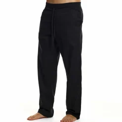 Pantalon en Lin Noir