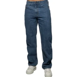 Pantalon Jeans Baggy Bleu Marine
