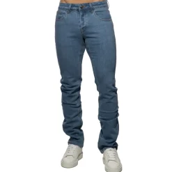 Pantalon Jeans Straight Bleu Indigo