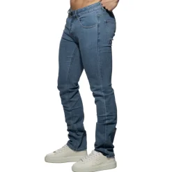 Pantalon Jeans Straight Bleu Indigo