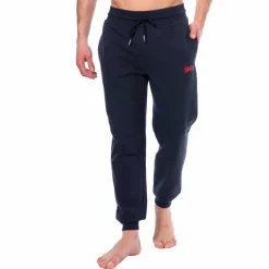 Pantalon Sport Coton Bleu Marine