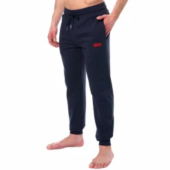 Pantalon Sport Coton Bleu Marine