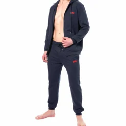 Pantalon Sport Coton Bleu Marine