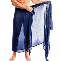 Paréo Calypso Bleu Marine