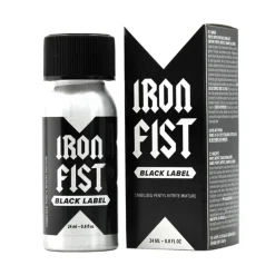 Poppers Iron Fist Black Label Pentyle - 24ml