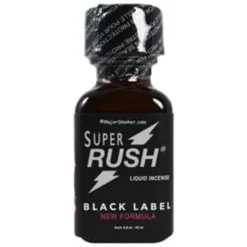 Poppers Super Rush Black Label Amyle - 24 ml