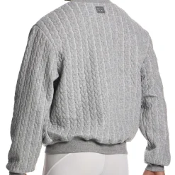 Pull Cable Knit Gris