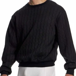 Pull Cable Knit Noir
