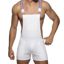 Salopette AD Coton Blanc