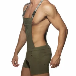 Salopette AD Coton Kaki