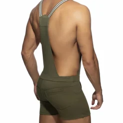 Salopette AD Coton Kaki