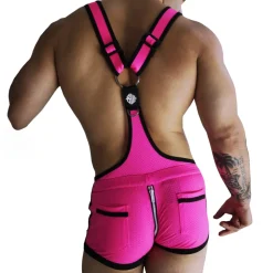 Salopette Futura Rose Fluo