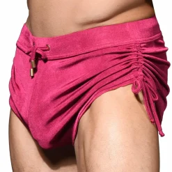 Short Ajustable Sensual Rib Magenta