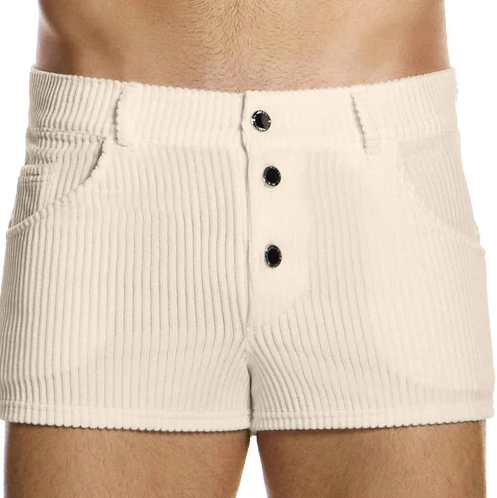 Short Corduroy Blanc Cassé