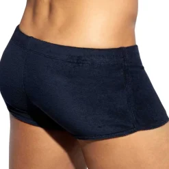 Short Coton Eponge Bleu Marine