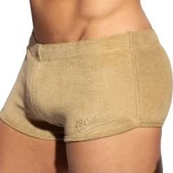 Short Coton Eponge Ocre