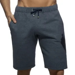 Short Coton Recyclé Bleu