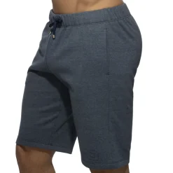 Short Coton Recyclé Bleu