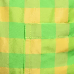 Short de Bain Flashy Squares Jaune