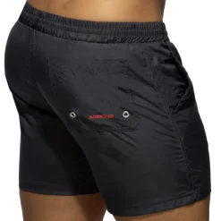 Short de Bain Long Basic Anthracite