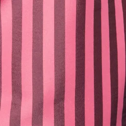 Short de Bain Long Rayé Rose Fluo