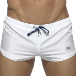 Short de Bain Mini Basic Blanc