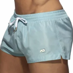 Short de Bain Mini Basic Bleu Clair