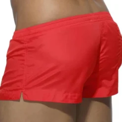 Short de Bain Mini Basic Rouge