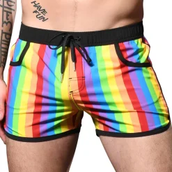 Short de Bain Pride Arc-en-Ciel