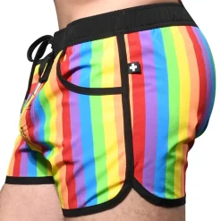 Short de Bain Pride Arc-en-Ciel