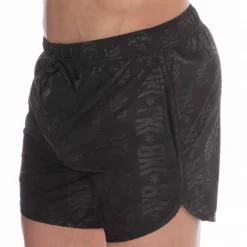 Short de Bain Rétro Noir