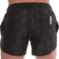 Short de Bain Rétro Noir