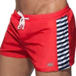 Short de Bain Sailor Colored Rouge
