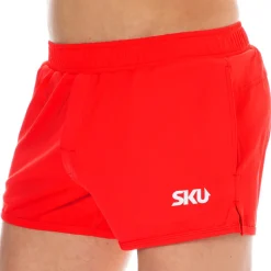 Short de Bain Sport Rouge