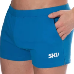 Short de Sport Coton Bleu Roi