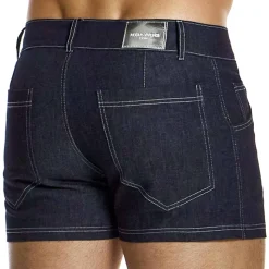Short Denim Bleu