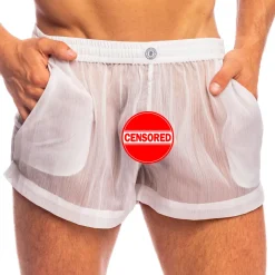 Short Flowy Chantilly Blanc