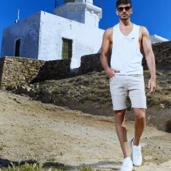 Short Jeans Original Super Push-Up Beige