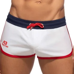 Short Mix Microfibre Blanc