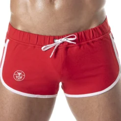 Short Rétro Rouge