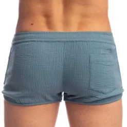 Short Split Palm Spring Bleu Alizé