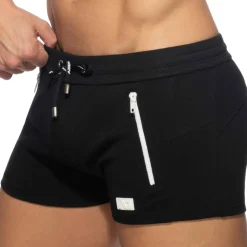 Short Sport Double Zip Noir