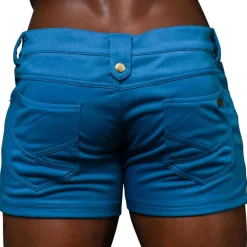 Short Summer Stretch Skinny Bleu Paon