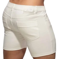 Short Svelte Coton Blanc